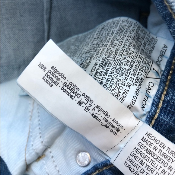 NWT Zara x Harry Lambert Cutie Chaos Flare Jeans Size 31 - Picture 10 of 14